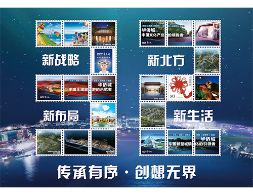 为华侨城定制的邮票